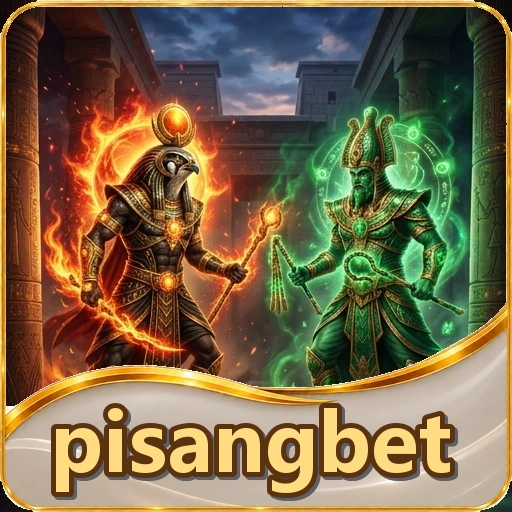 Kartu katalog pisangbet menampilkan penjelasan singkat, versi/ukuran acuan paket inti, dan skor
